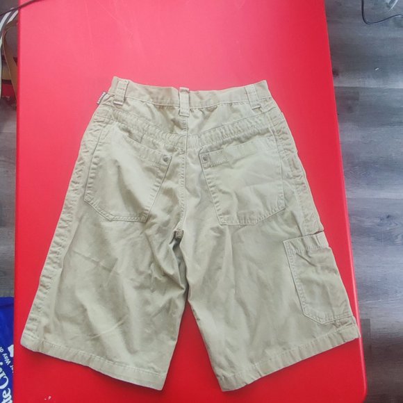 Extreme Zone cargo short pants beige boys size 16 - Picture 3 of 8